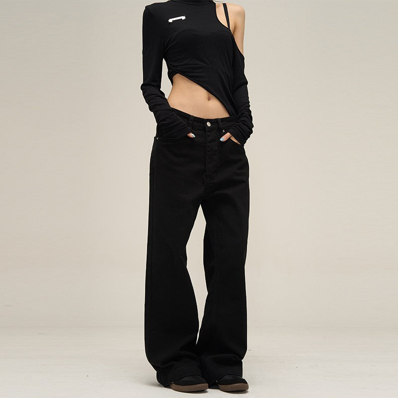 Vintage Black Denim Jeans  OR0024