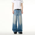 Vintage Straight Leg Wide Fit Denim Jeans  OR0025