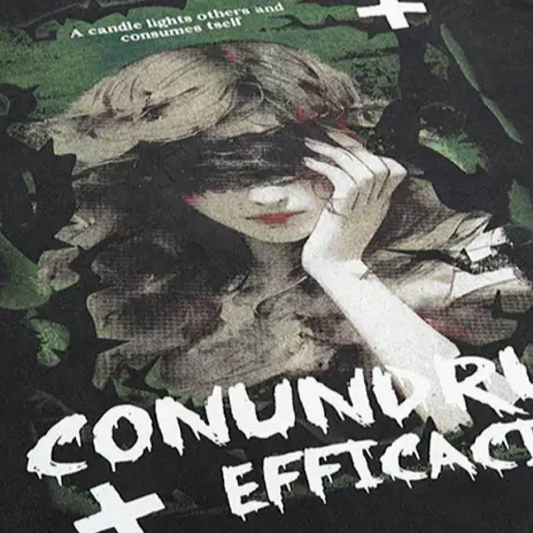 Subculture Dark Illustration Design Over-Anted Short Sleeve T-Shirt  OR0010