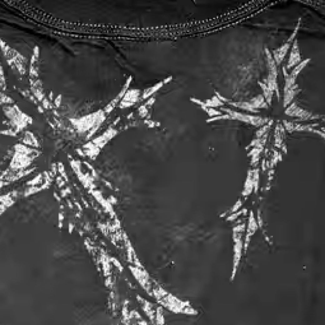 Grunge fade design cross style tight short sleeve T-shirt  OR0012