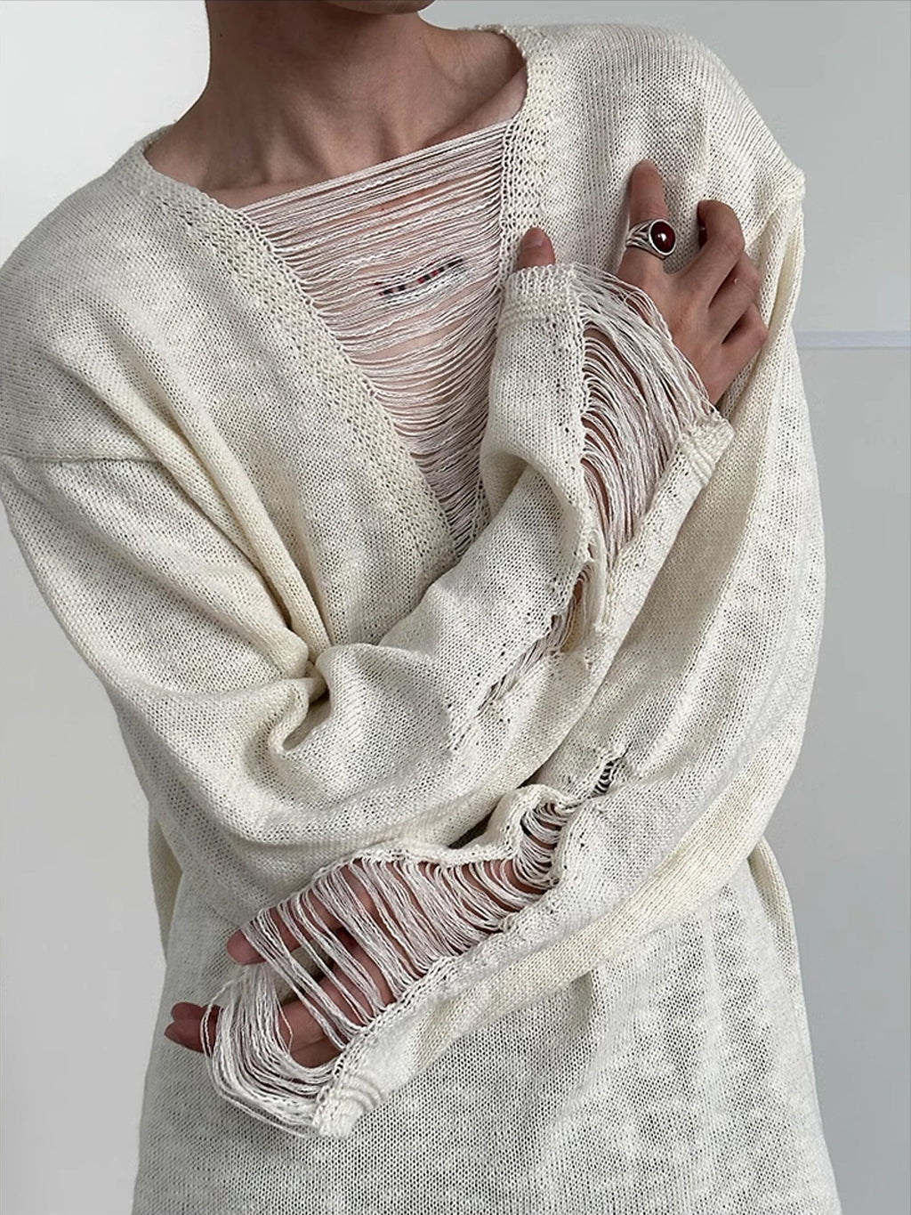 Sheer Destroy Knit  OR0034