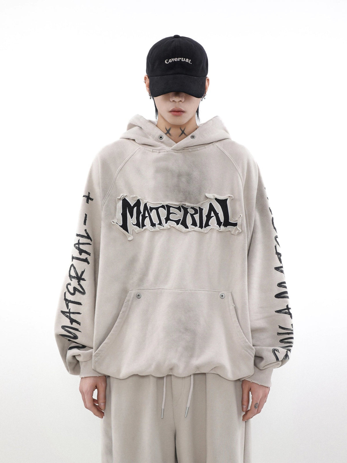 Patch Graffiti Hoodie  OR0035