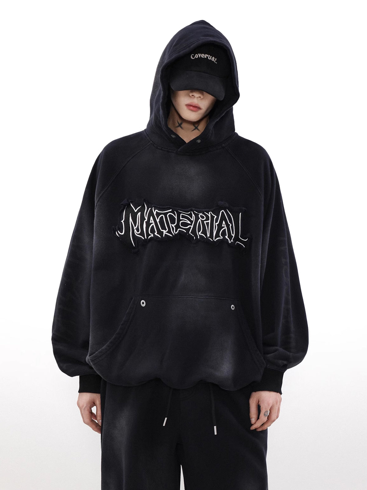 Patch Graffiti Hoodie  OR0035
