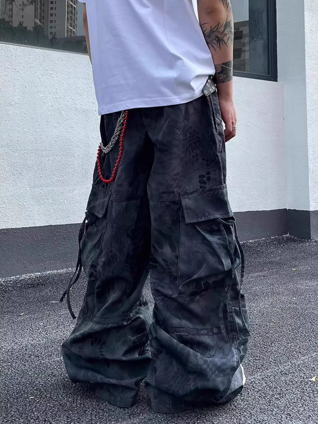 Vintage Sandy Snake Camouflage Pants  OR0040
