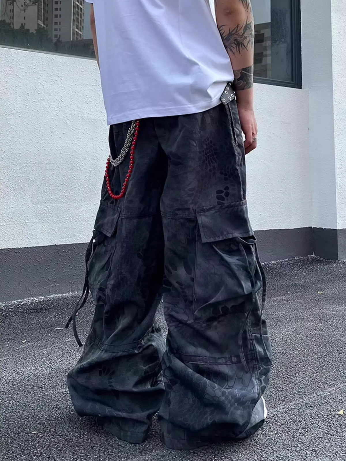 Vintage Sandy Snake Camouflage Pants  OR0040