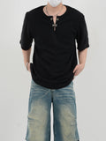Niche Metal Buckle Tee  OR0041
