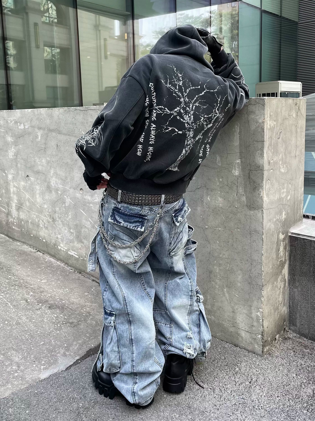 Niche Street Versatile Zip Hoodie  OR0044