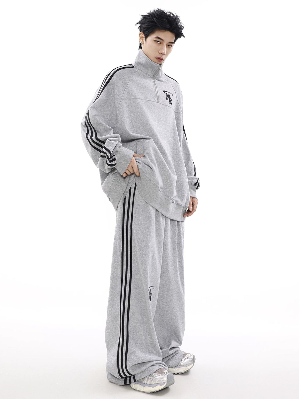 Half Zip Line Sweatshirt  OR0054