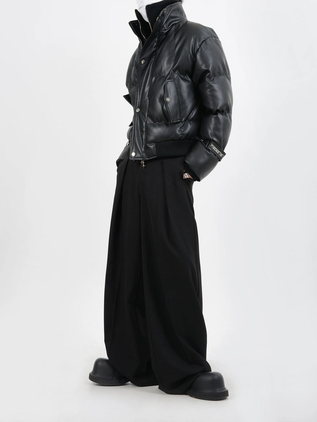 Niche Leather Down Jacket  OR0064
