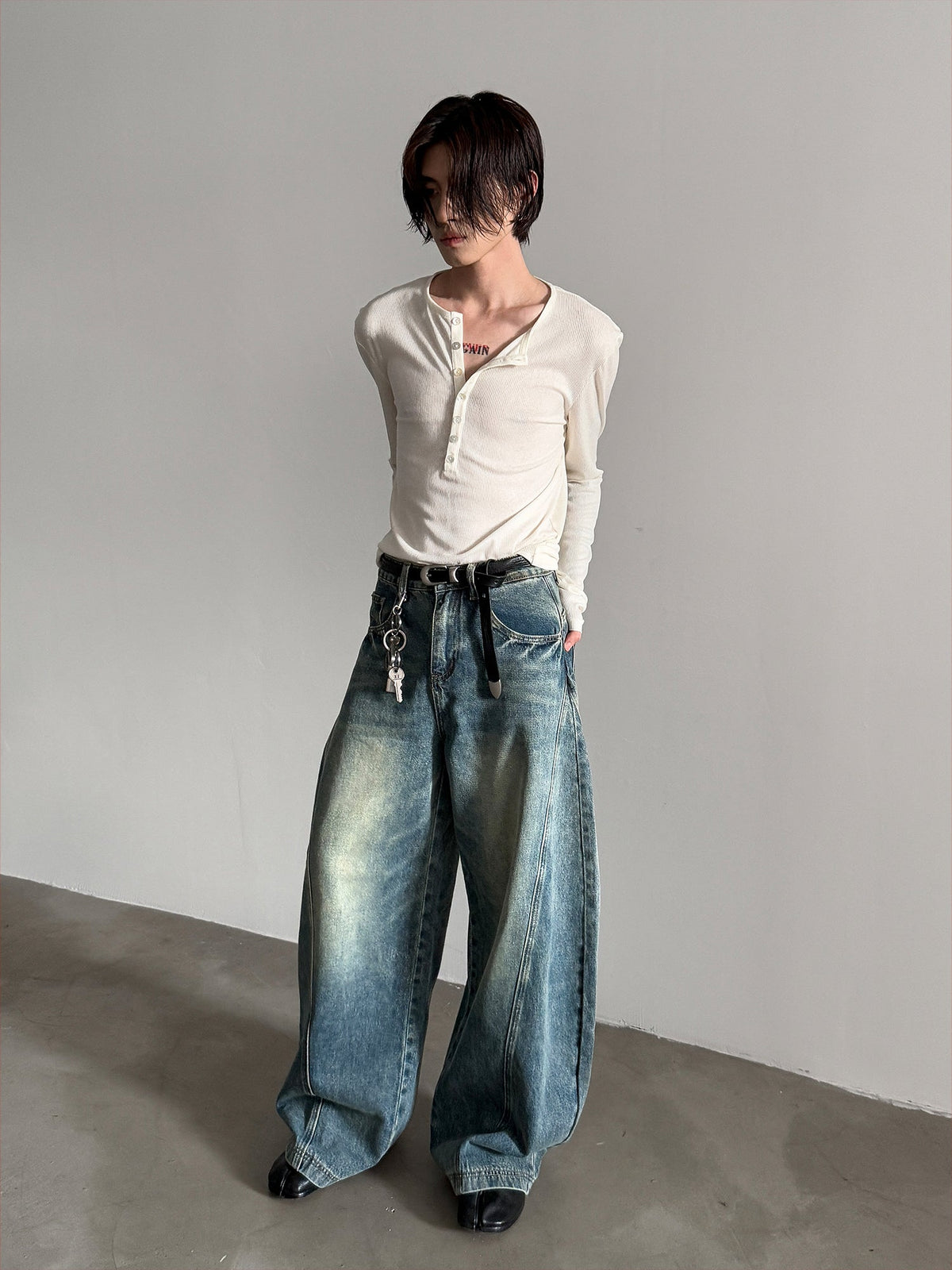 Vintage Washed Machete Jeans  OR0070