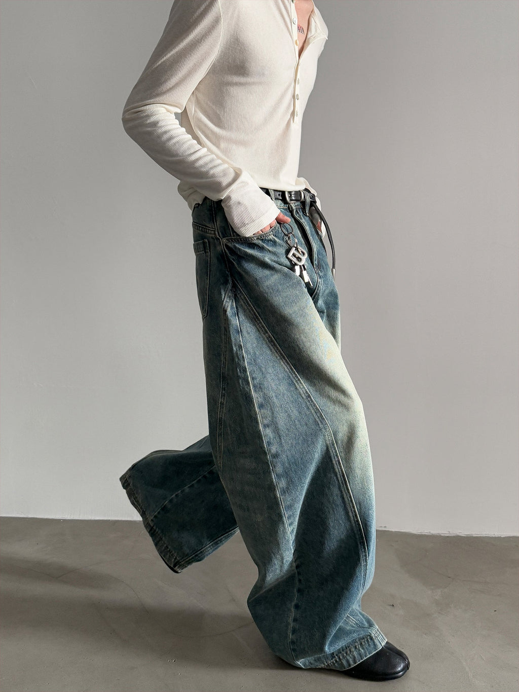 Vintage Washed Machete Jeans  OR0070