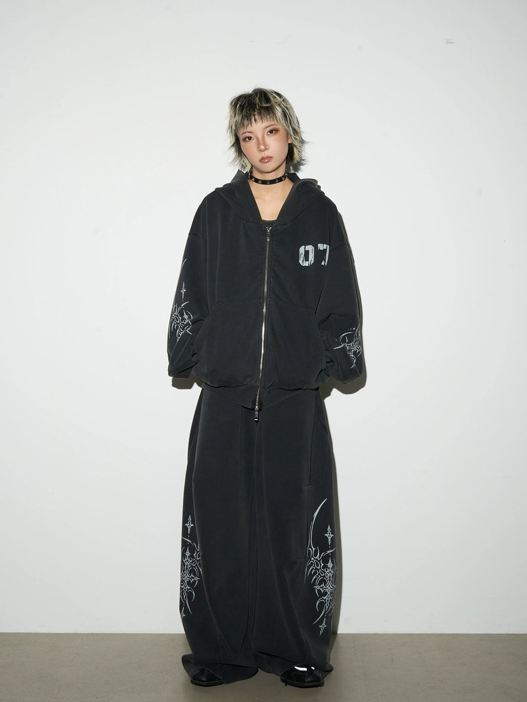 Dark Metal Street Zip Hoodie  OR0075