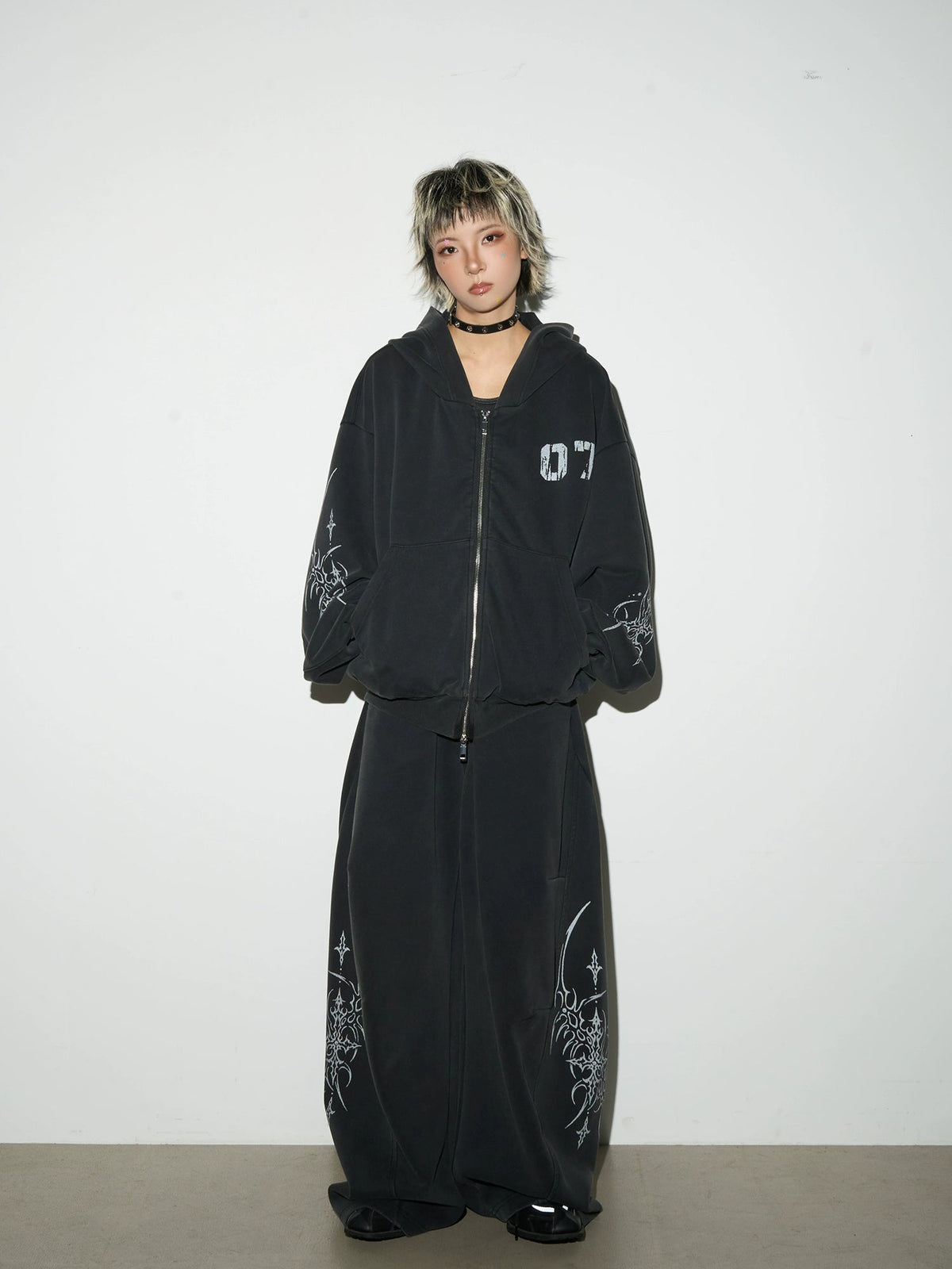 Dark Metal Street Zip Hoodie  OR0075