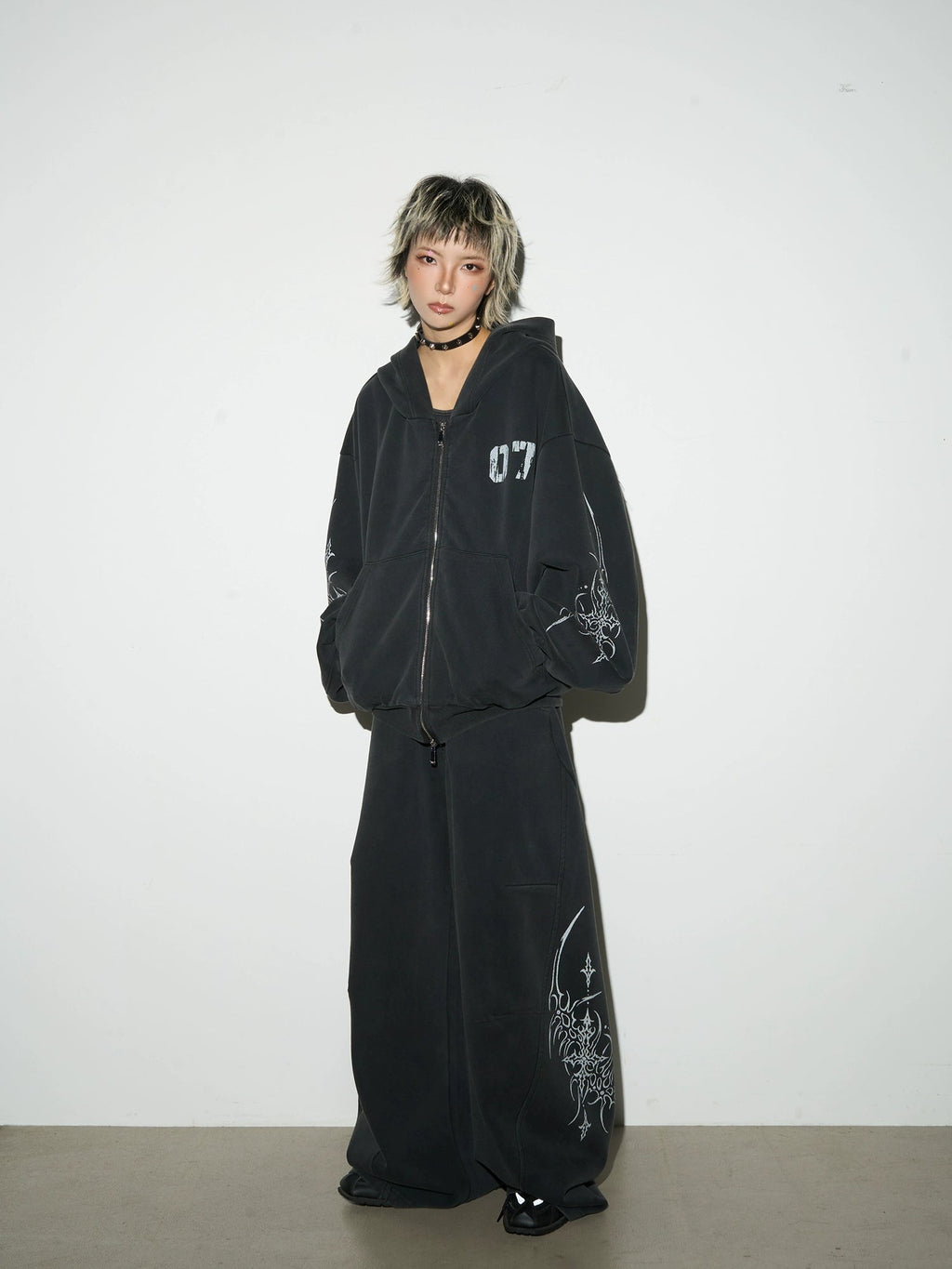 Dark Metal Street Zip Hoodie  OR0075