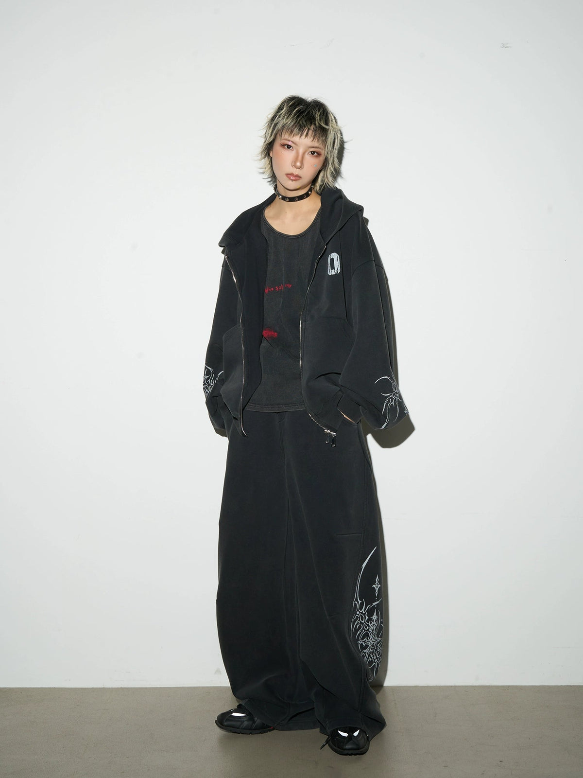 Dark Metal Street Zip Hoodie  OR0075