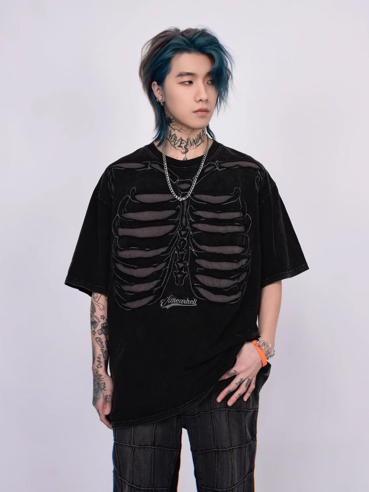 Dark Skeleton Tee  OR0081