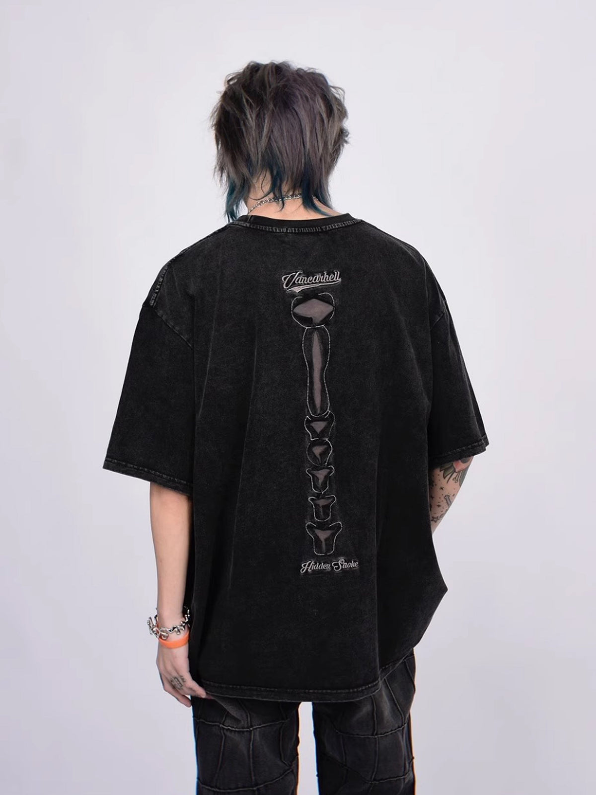 Dark Skeleton Tee  OR0081