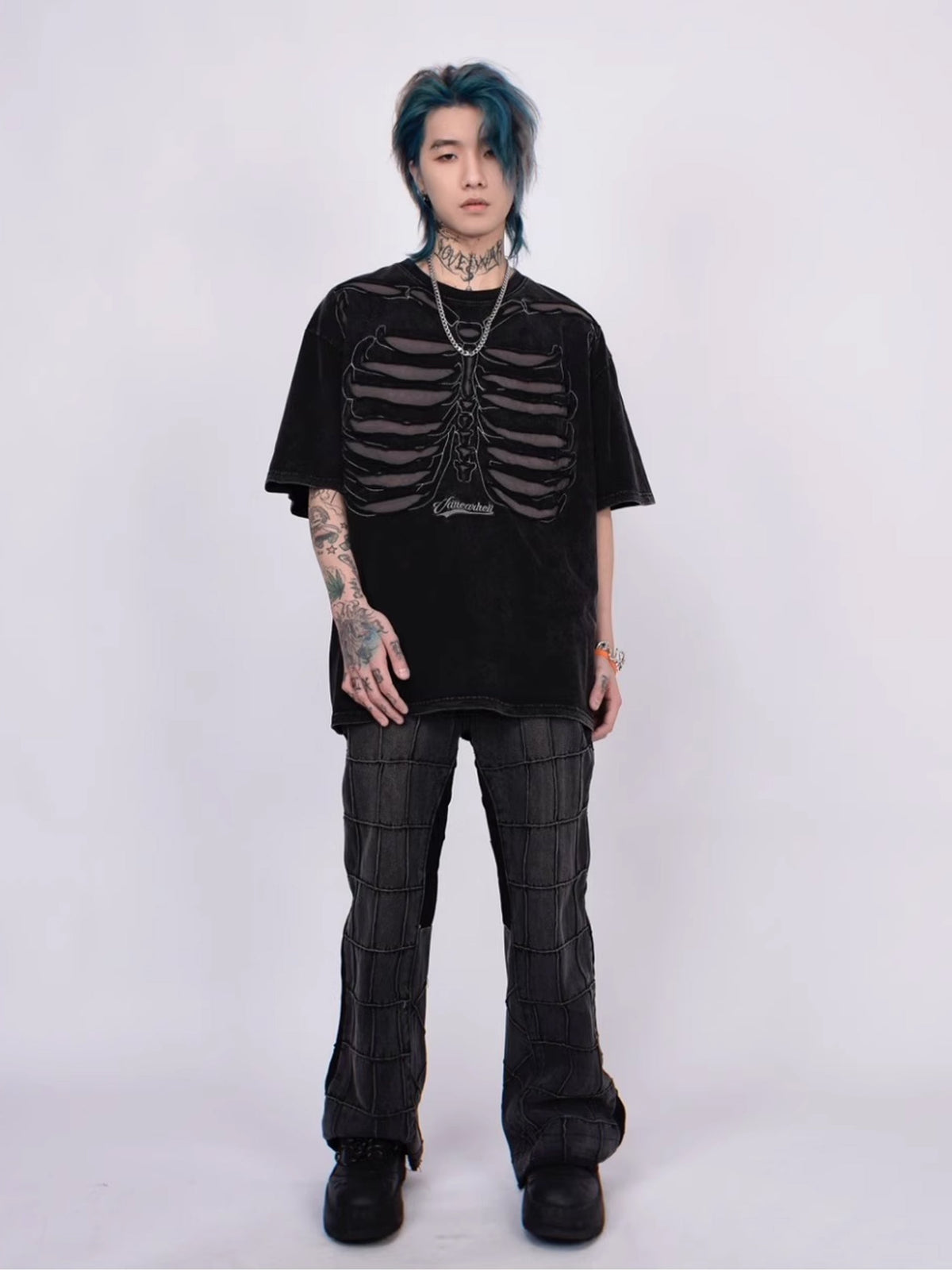 Dark Skeleton Tee  OR0081