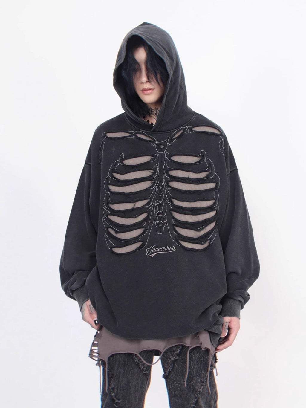 Dark Skeleton Hoodie  OR0082