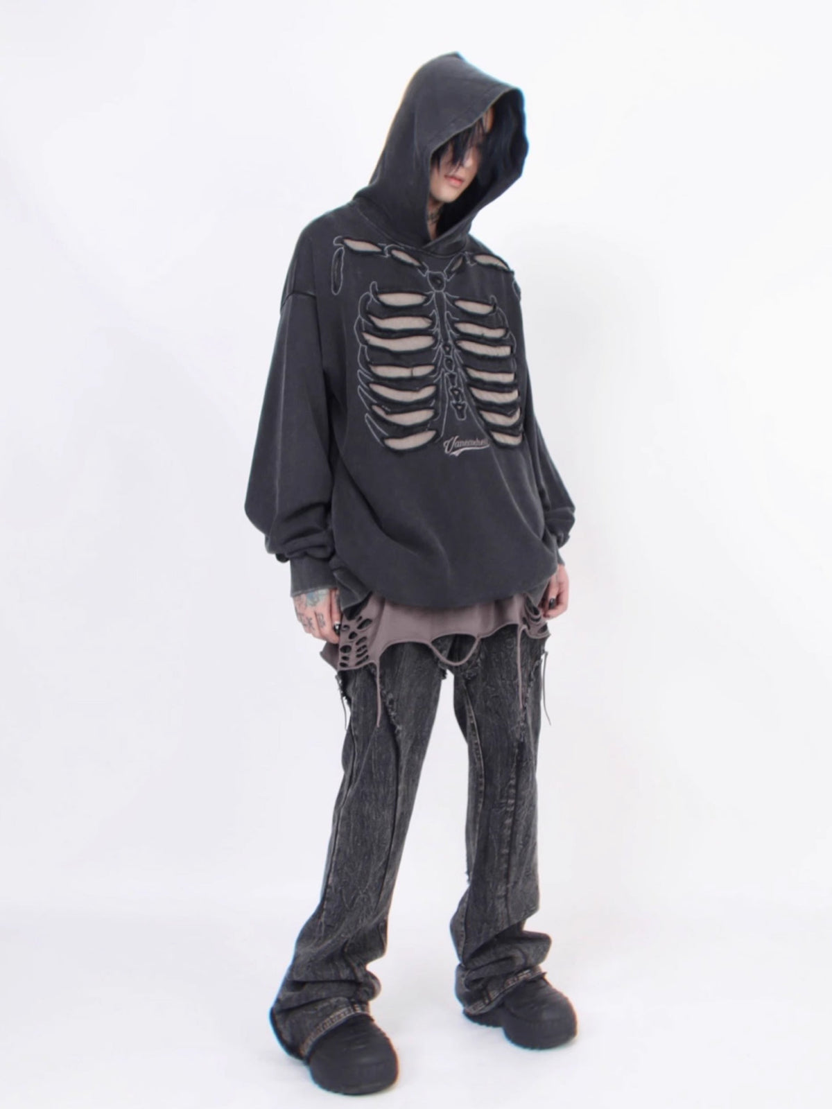 Dark Skeleton Hoodie  OR0082
