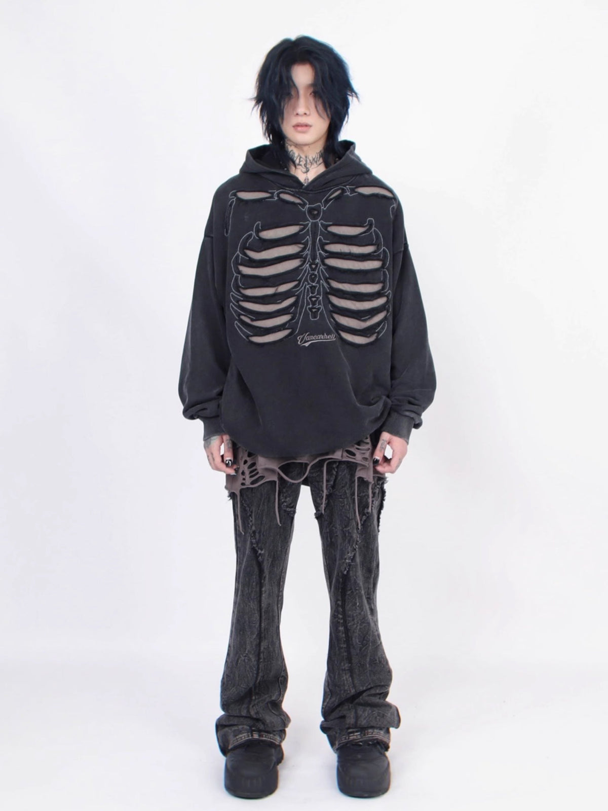 Dark Skeleton Hoodie  OR0082