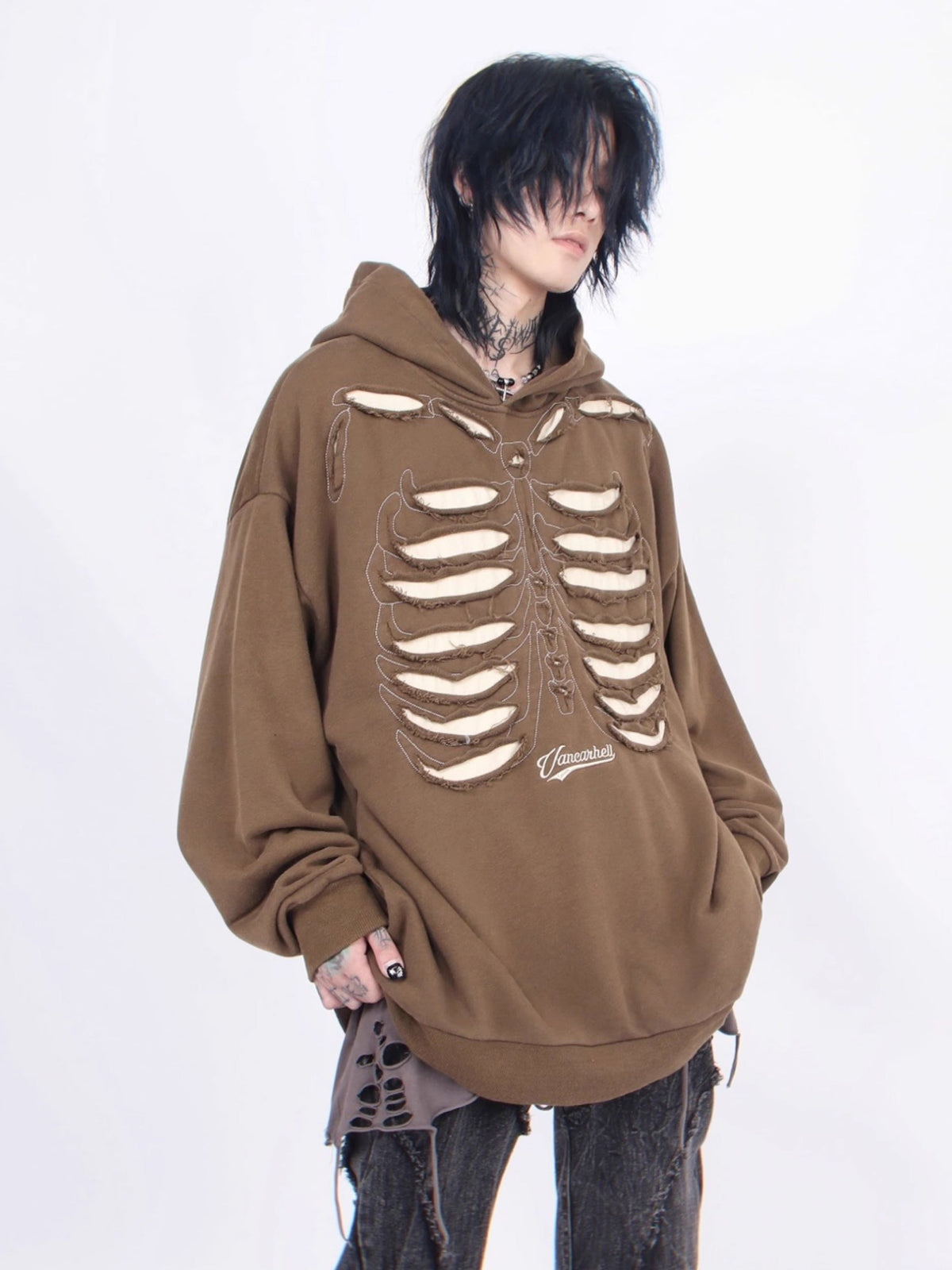 Dark Skeleton Hoodie  OR0082