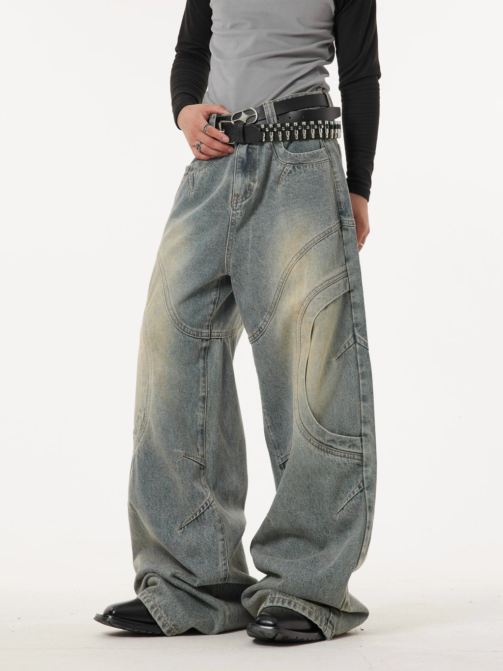Curve Fly Denim Pants  OR0085