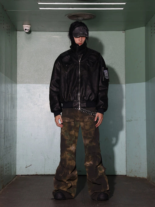 Camouflage Dirty Cargo Pants  OR0089