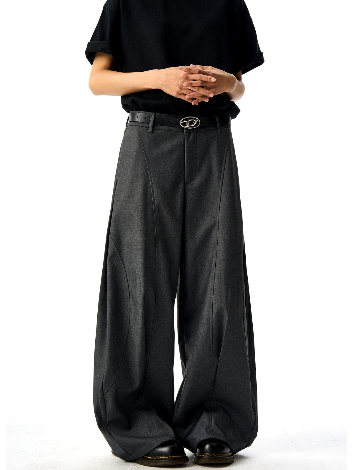 Deconstructed Casual Scimitar Trousers  OR0093