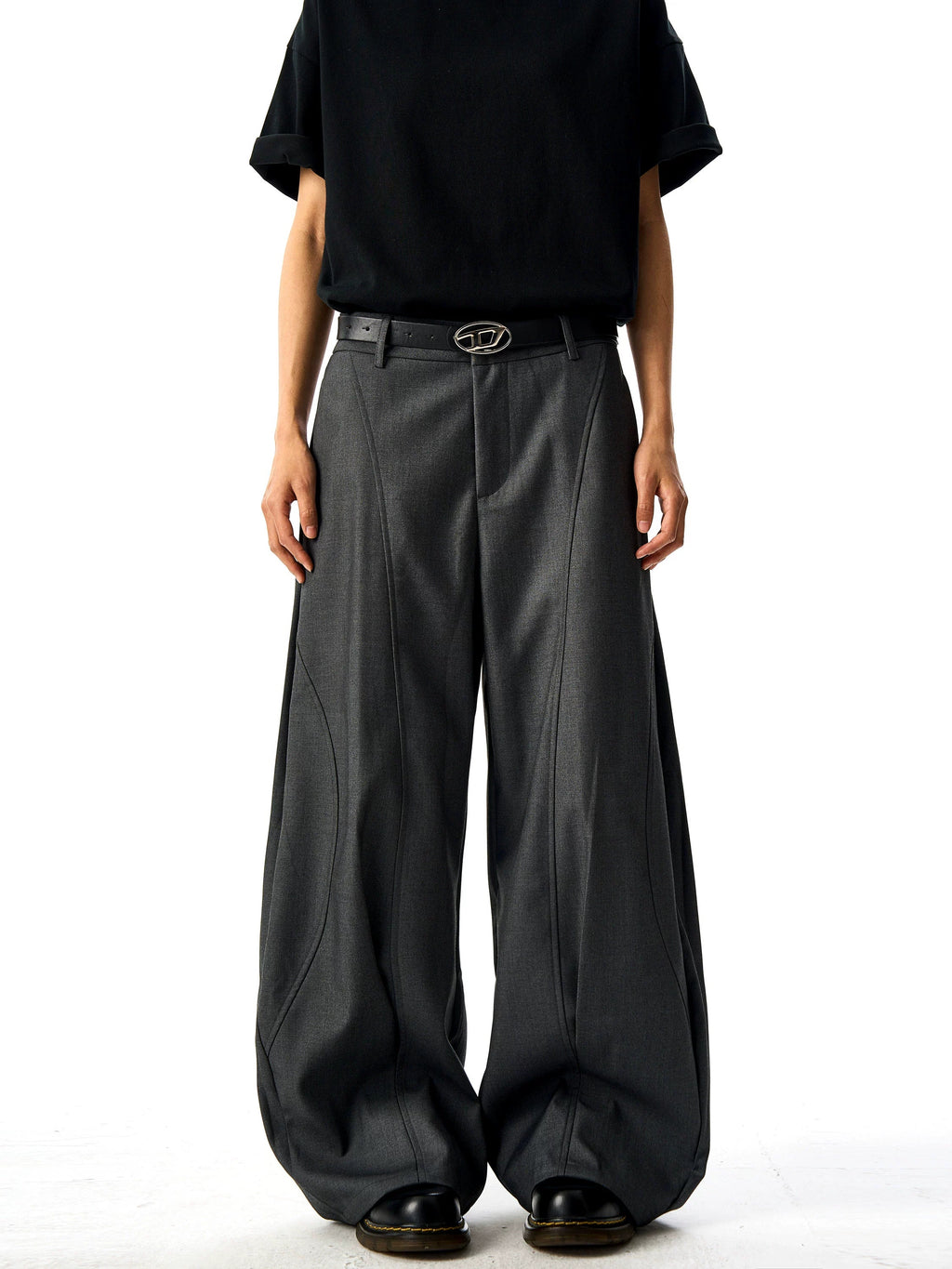 Deconstructed Casual Scimitar Trousers  OR0093