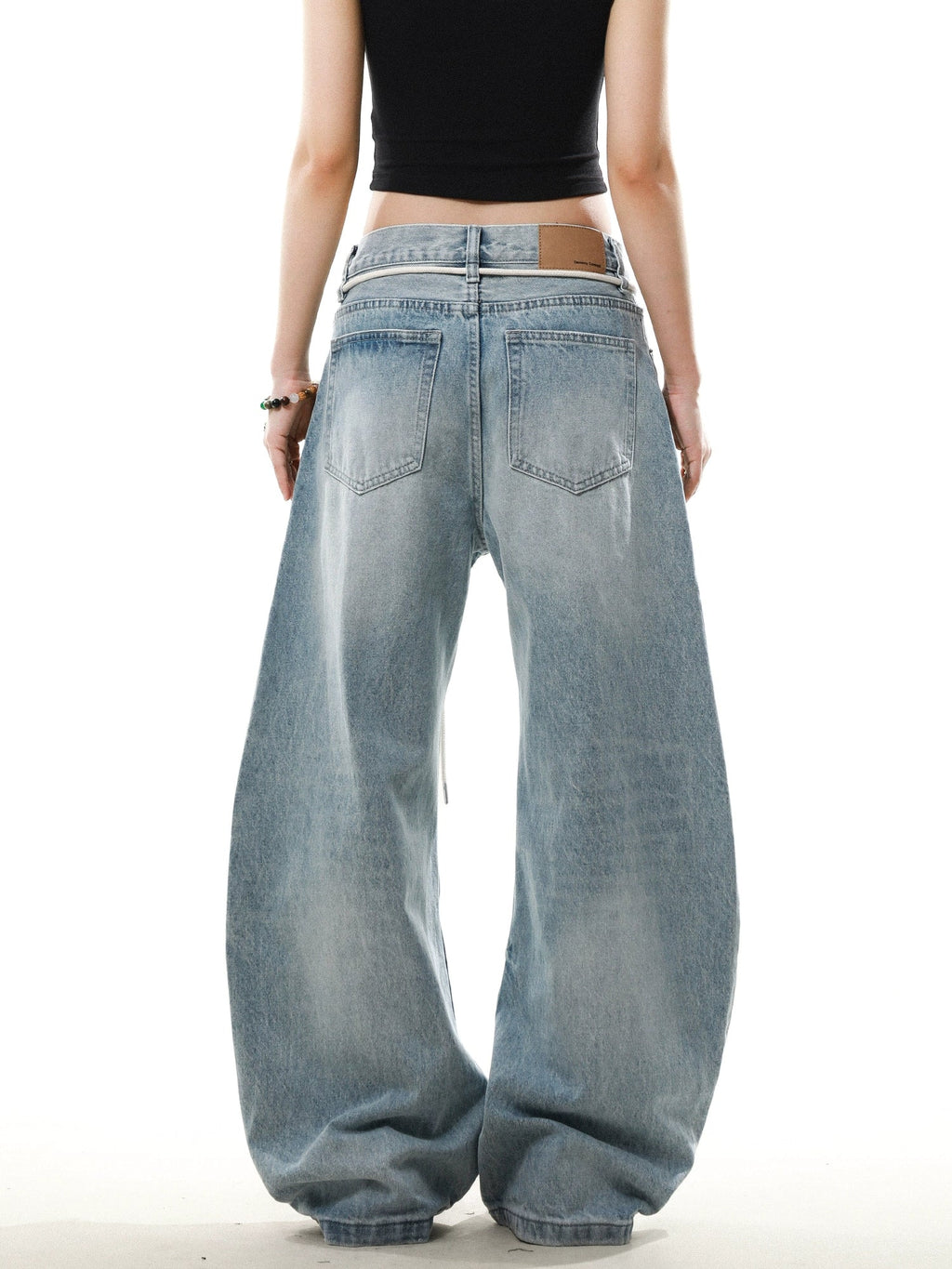 Street Washed Machete Denim Pants  OR0098