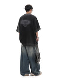 Elastic Waist Hole Jeans  OR0099