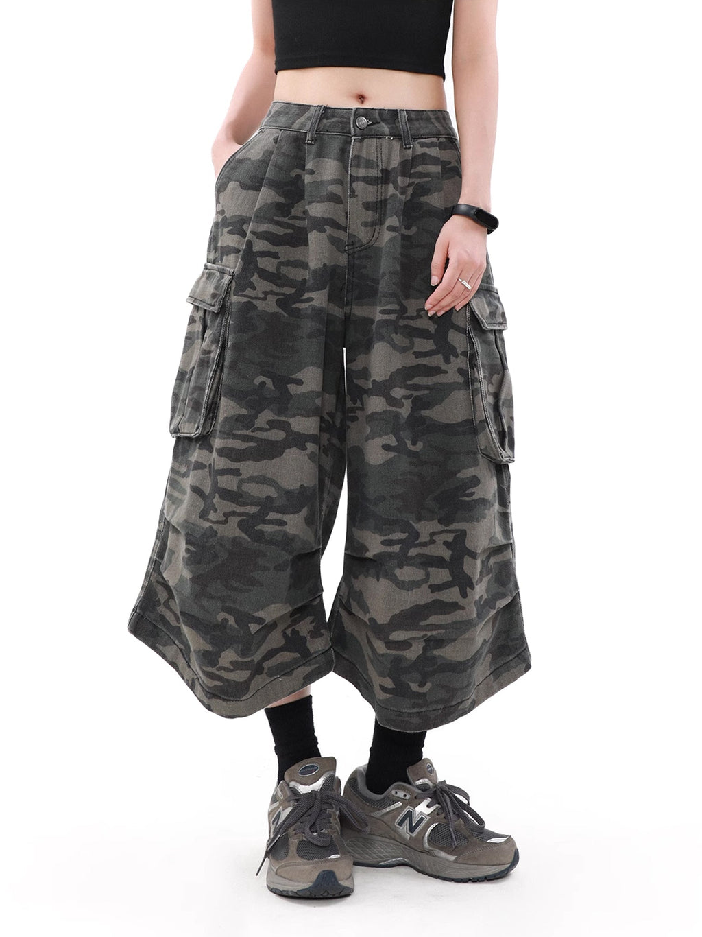 Camouflage Half Pants  OR0100