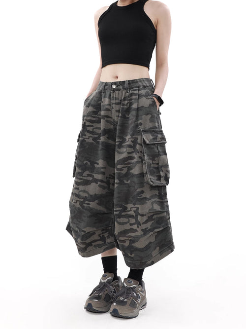 Camouflage Half Pants  OR0100
