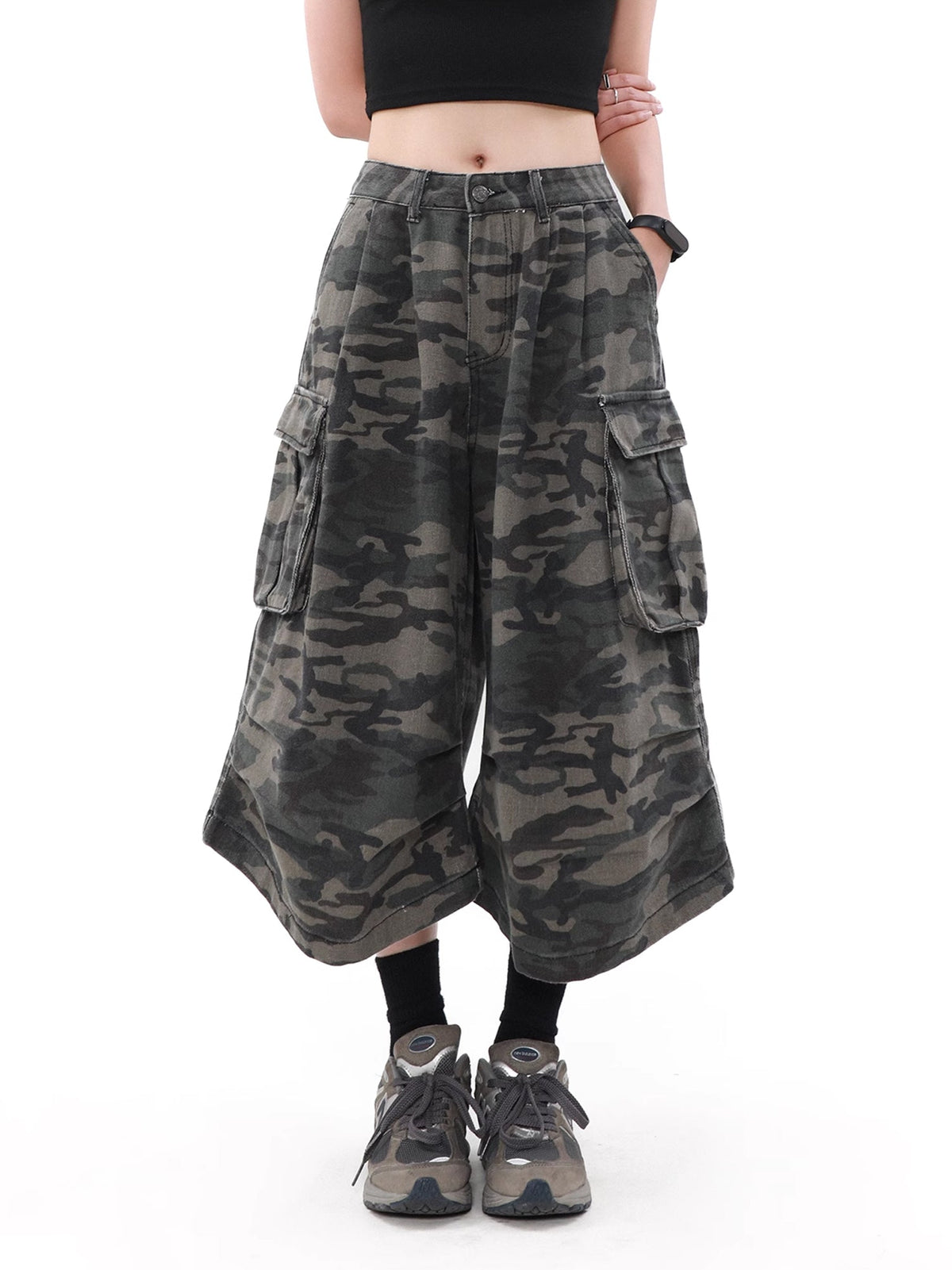 Camouflage Half Pants  OR0100