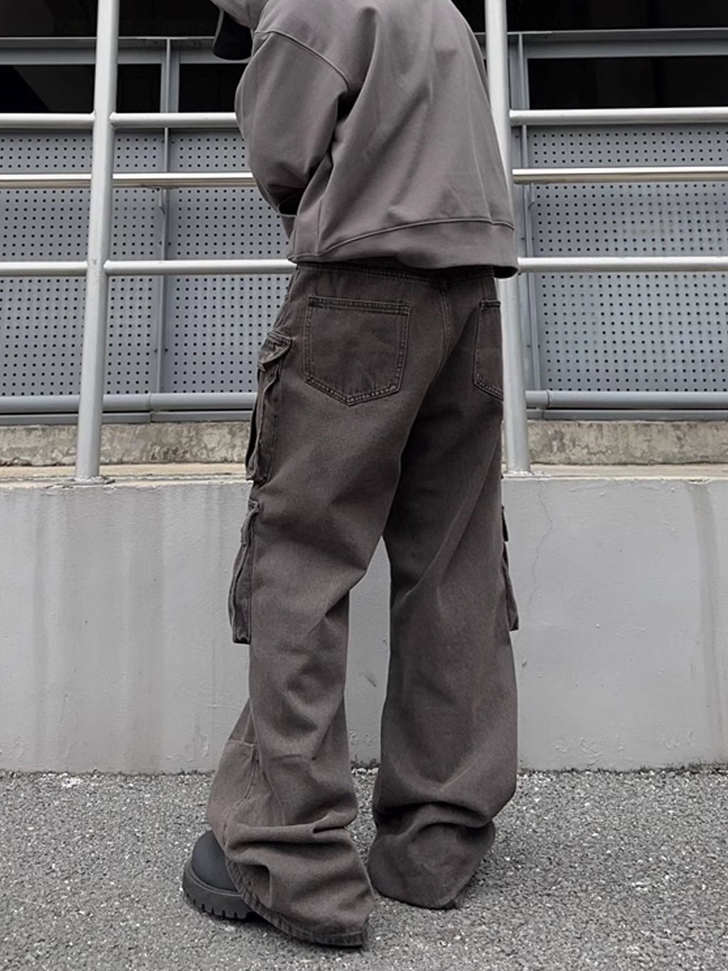 Functional Denim Cargo Pants  OR0102