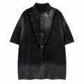 Studded Denim Shirt  OR0108