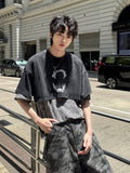Double Layered Graphic Tee  OR0112