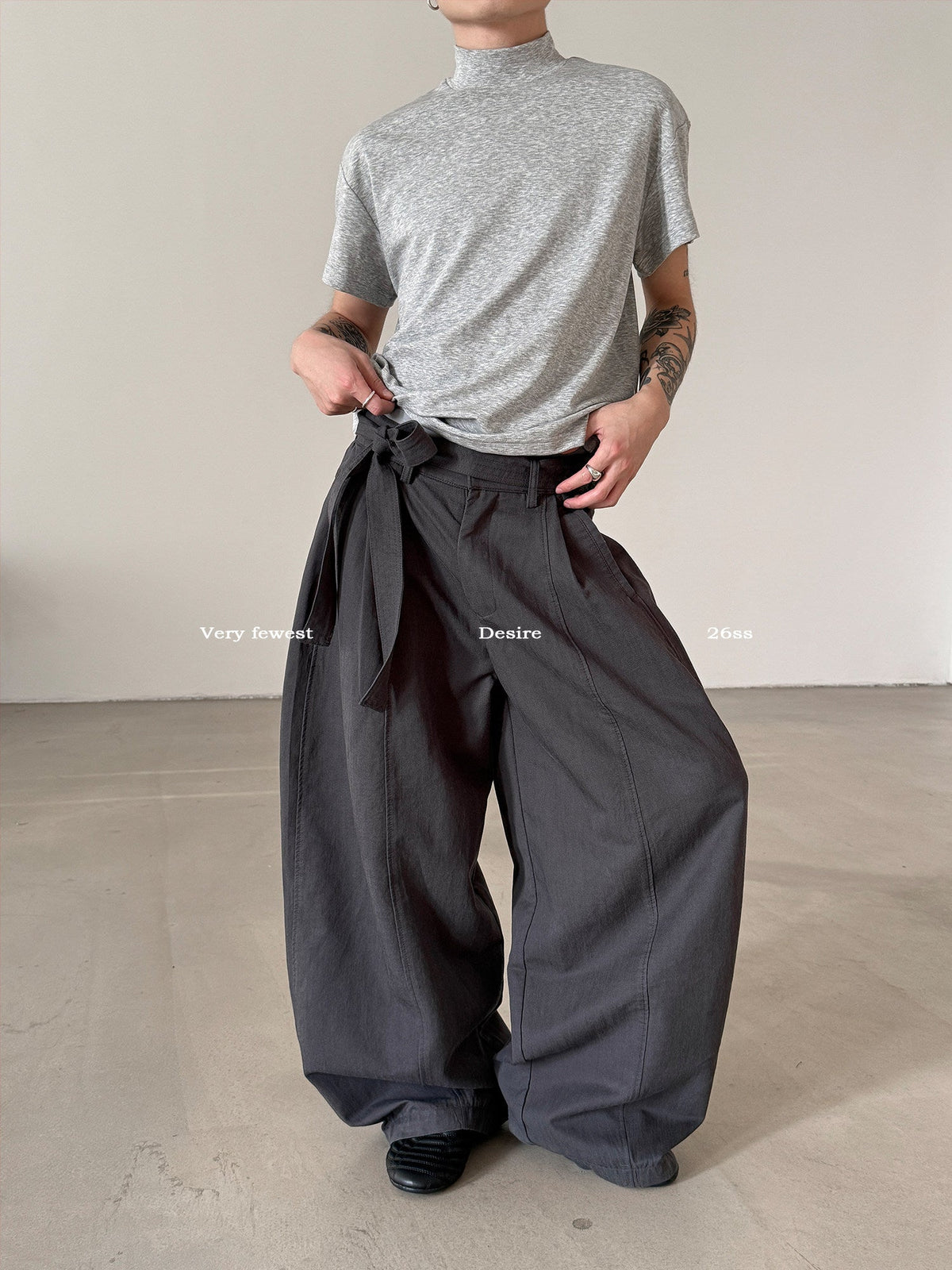 Wrap Wide Pants  OR0116