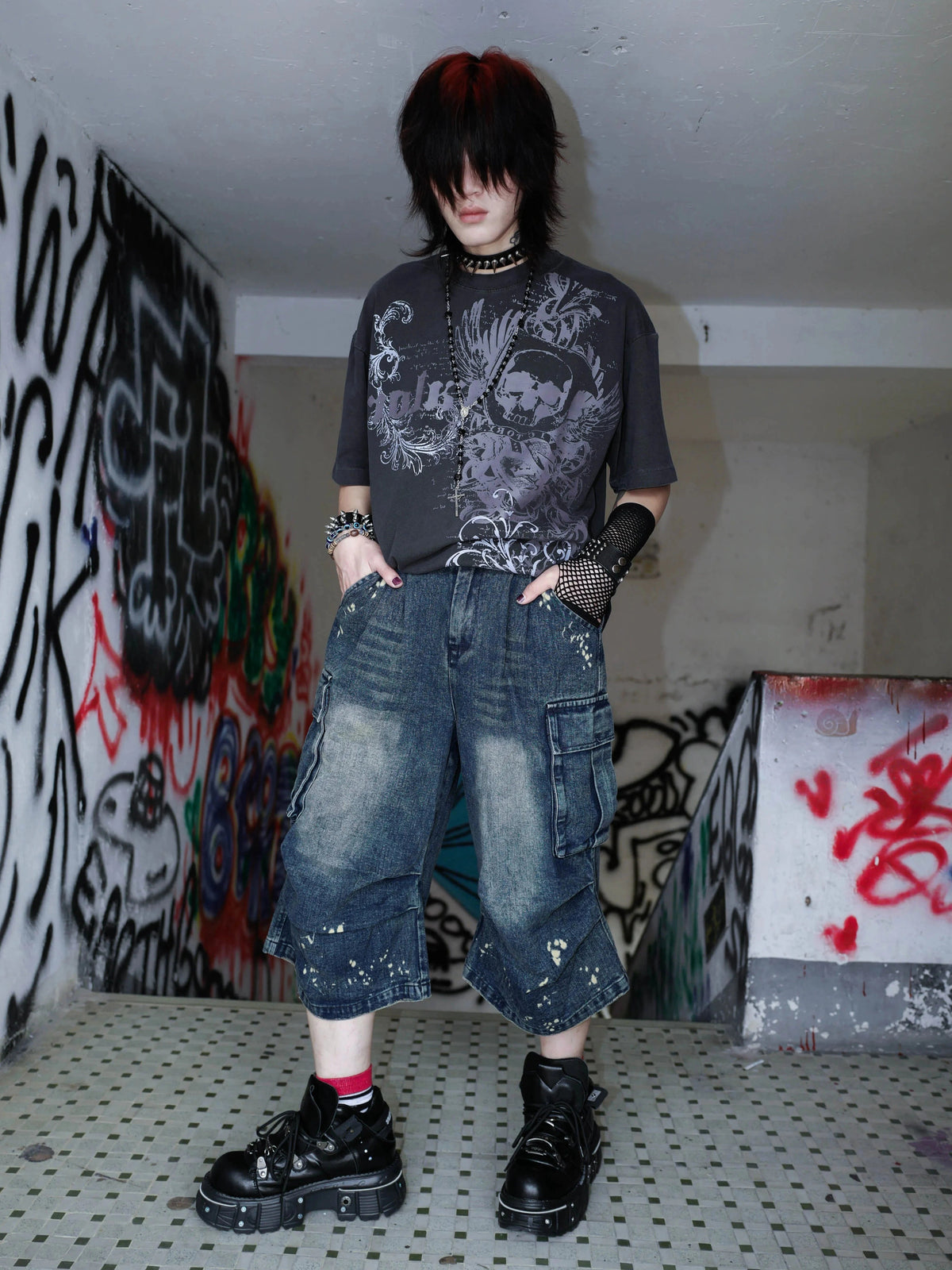 Rock Punk Subcultur Tee  OR0123