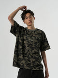 Camouflage Metal Short-sleeved T-shirt  OR0133