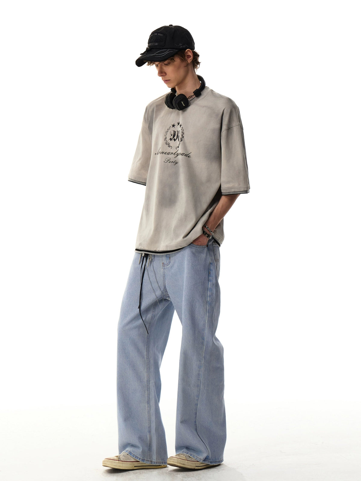 Dirty Grunge Logo Tee  OR0138