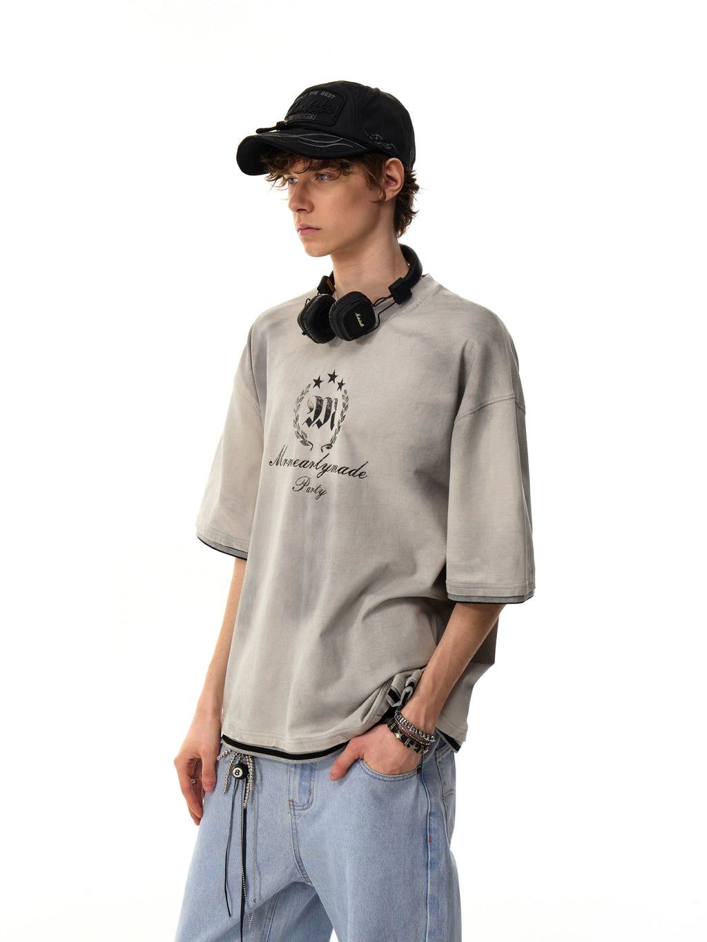 Dirty Grunge Logo Tee  OR0138