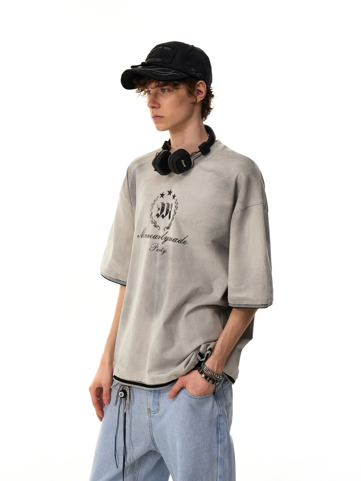 Dirty Grunge Logo Tee  OR0138