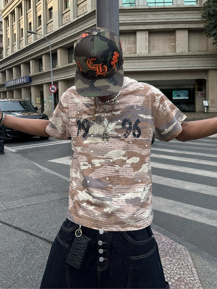 Desert Camouflage Pearl Short Sleeve T-Shirt  OR0143