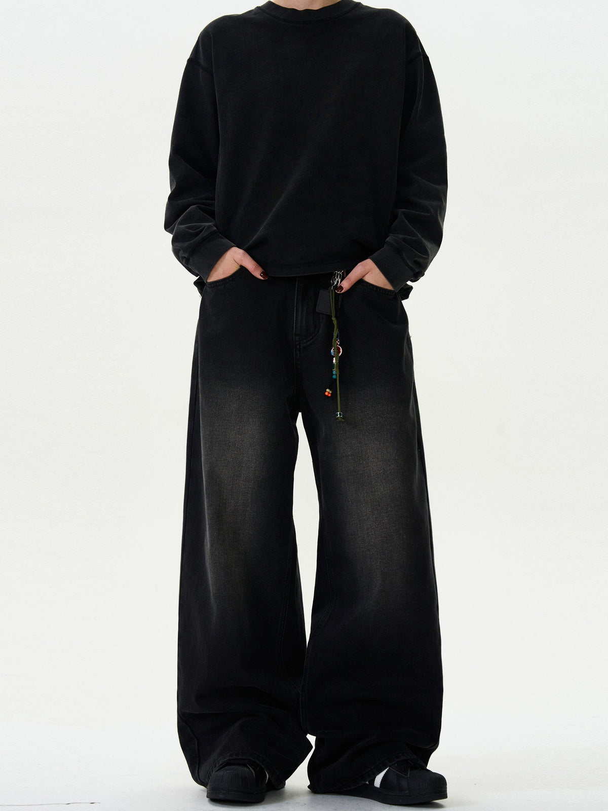 Vintage Washed Bootcut Jeans  OR0145