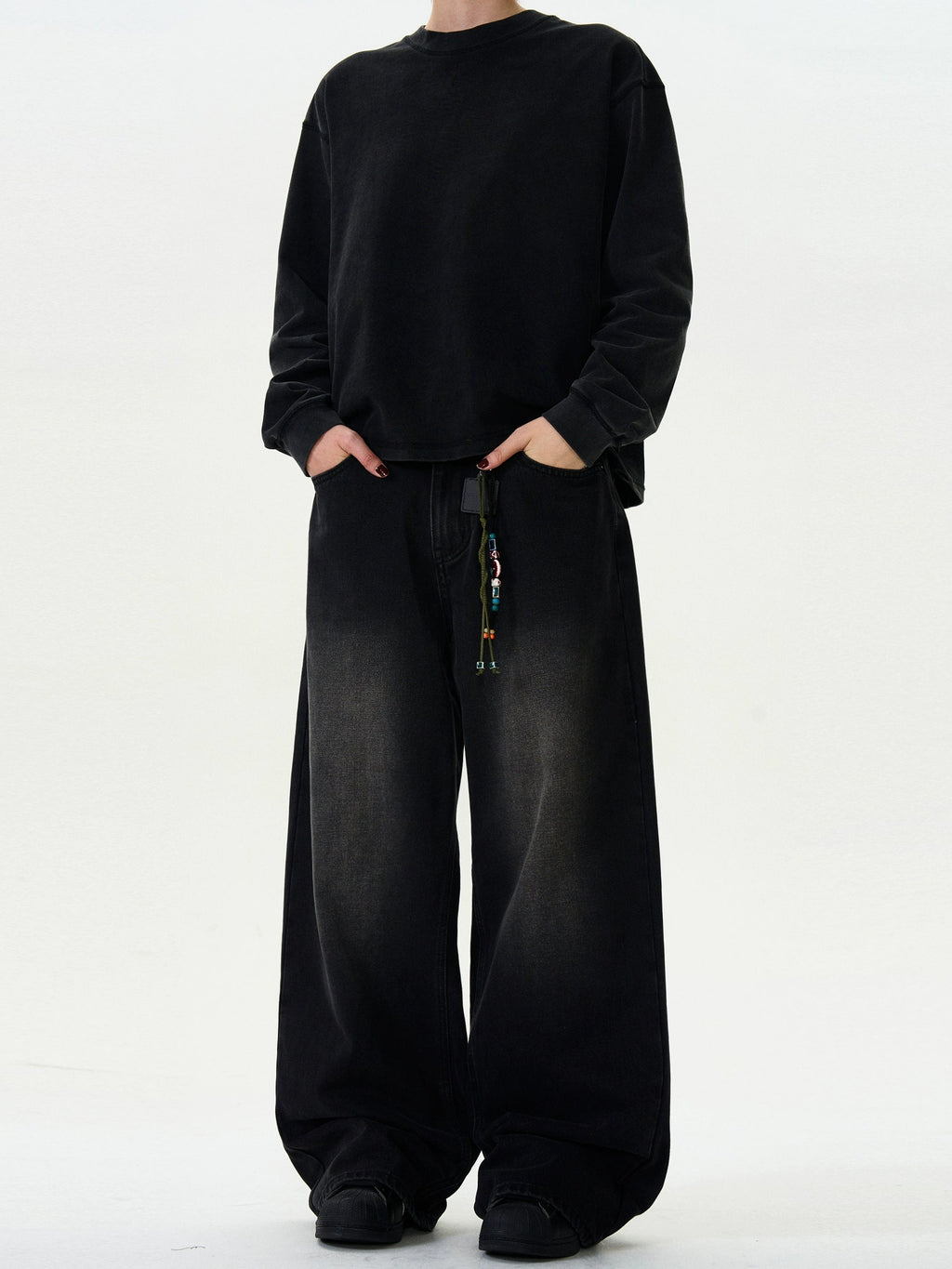 Vintage Washed Bootcut Jeans  OR0145