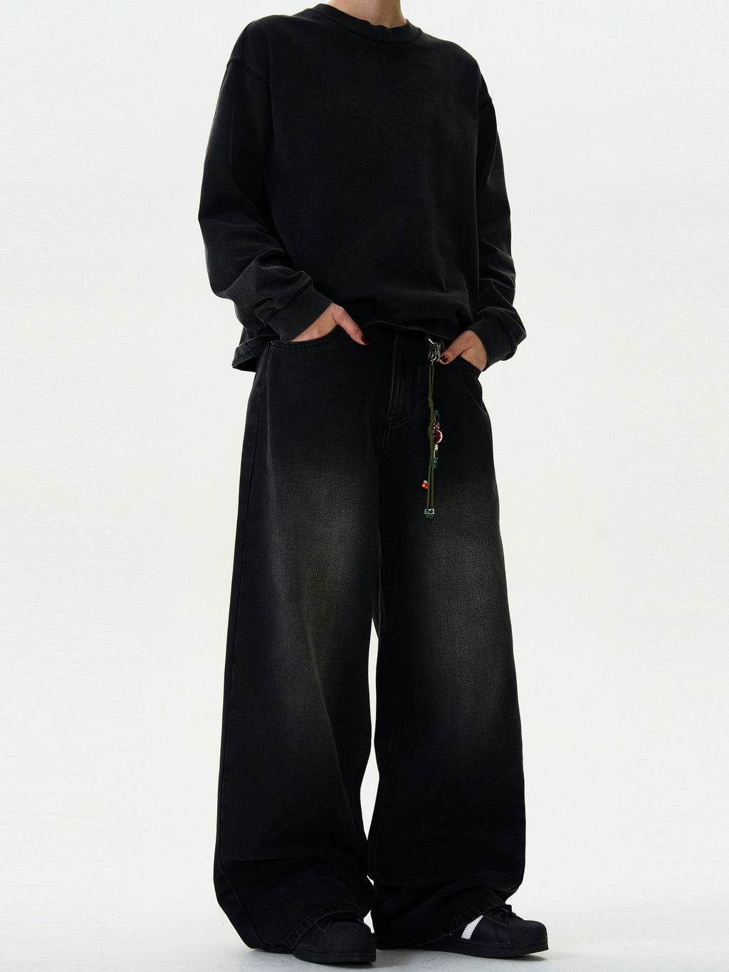 Vintage Washed Bootcut Jeans  OR0145