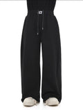 Drawstring Wide Sweat Pants  OR0148