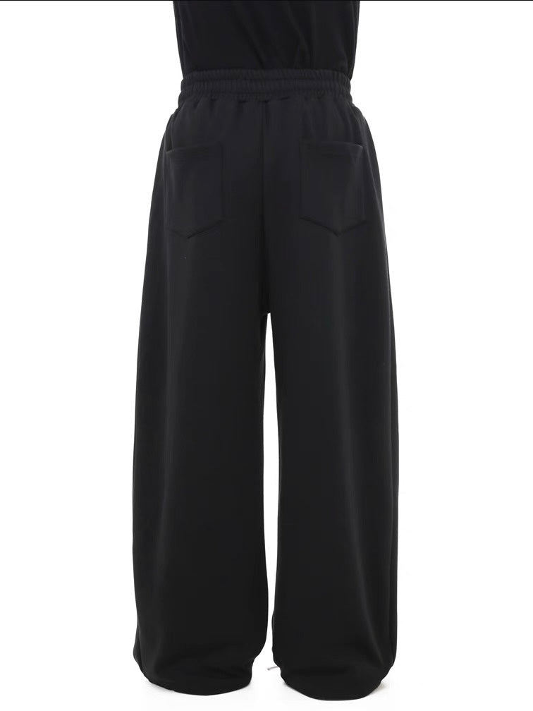 Drawstring Wide Sweat Pants  OR0148